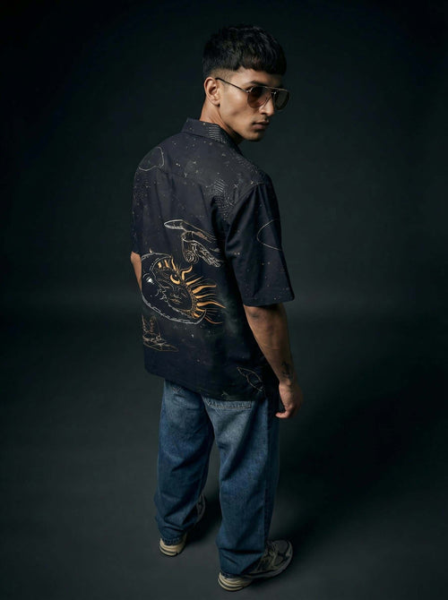 Zodiac Flow Cotton Shirt -  Premium 100% Cotton