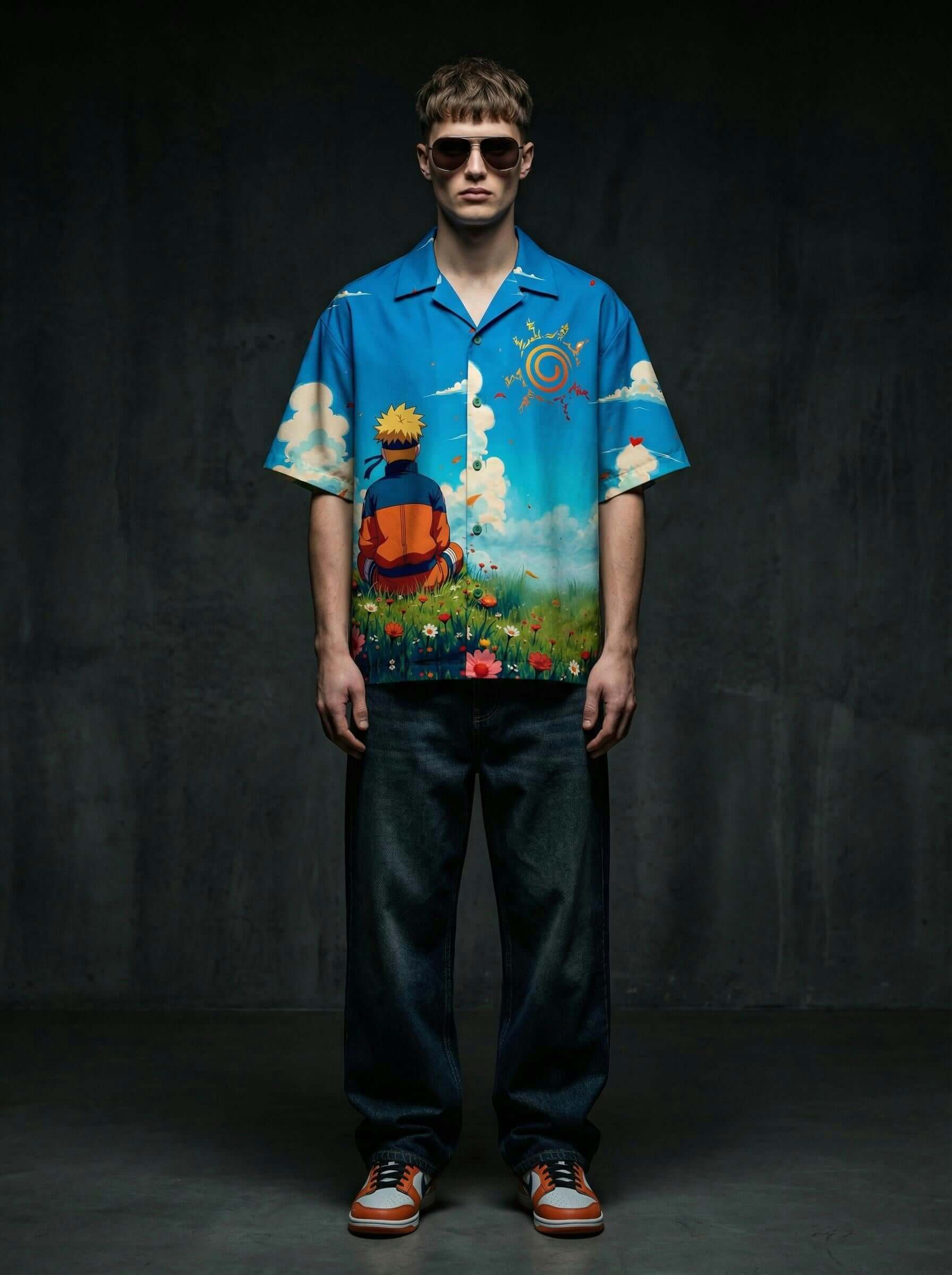 Naruto Stillness Saga Cotton Shirt - Exclusive Anime Fans