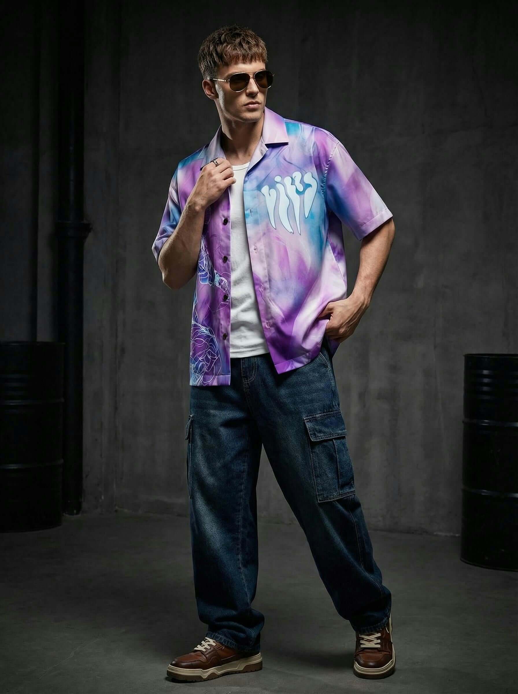 Mystic Vibe Cotton Shirt