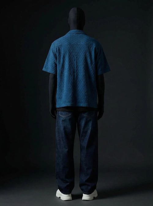 Twilight Blue Knitted Shirt