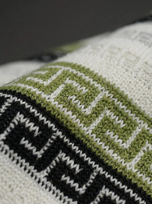 Green Gloove Stripe Knitted Shirt