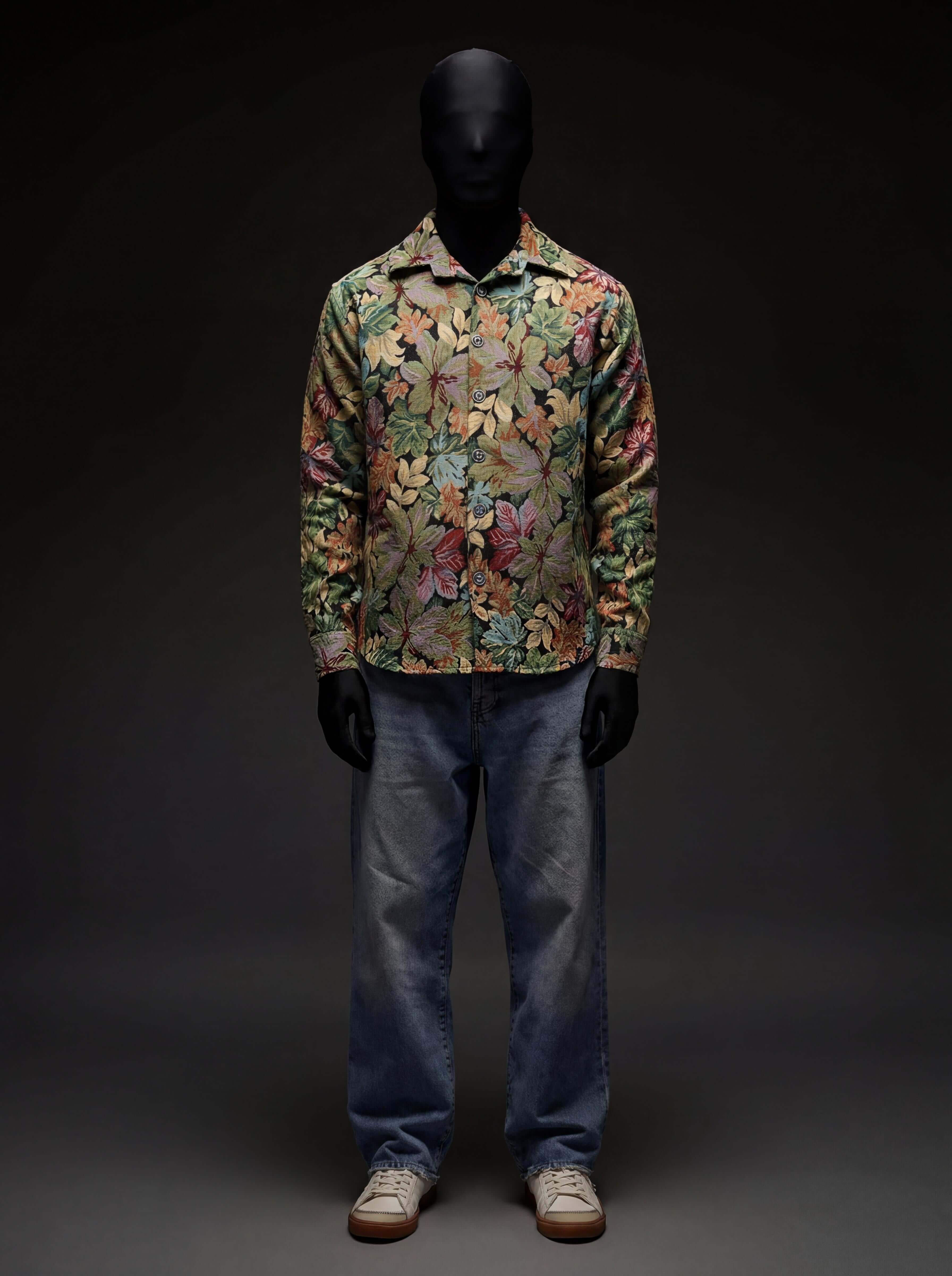 Whispering Leaves Over Shirt