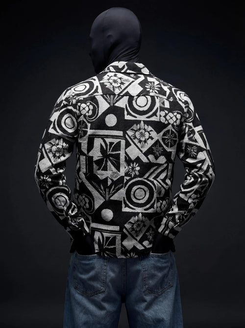 Graphic Illusion Over Shirt– Comfortable Over Shirts