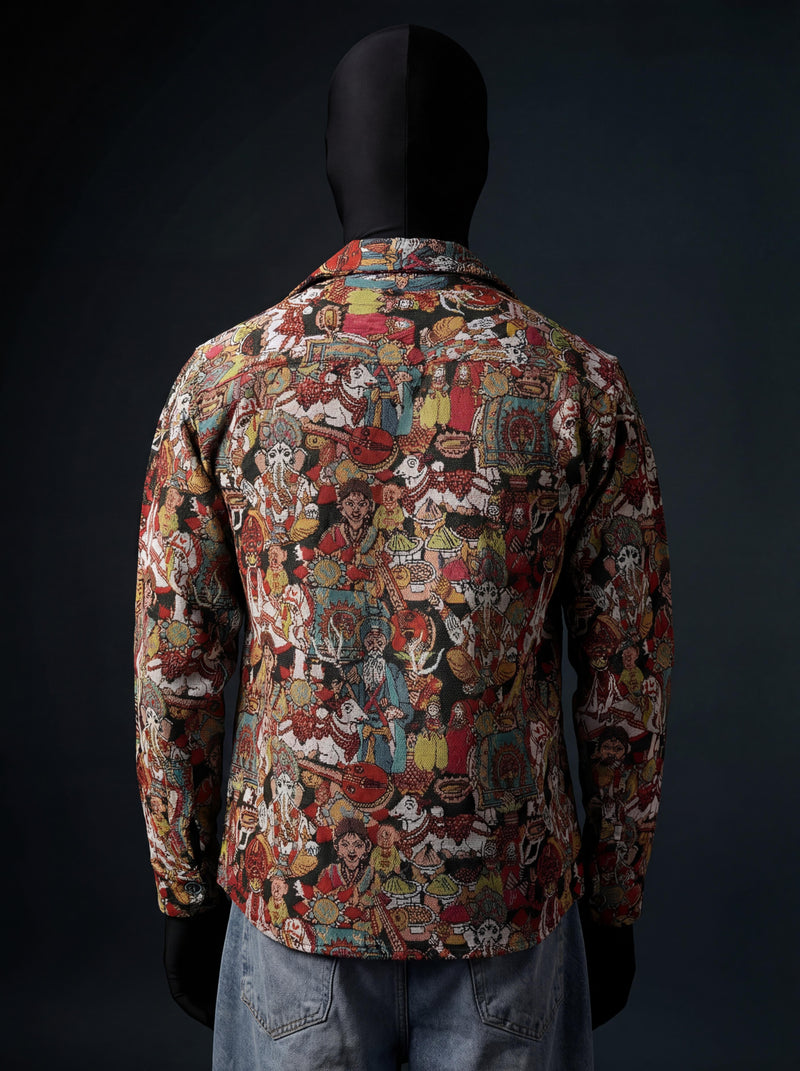 Cultural Canvas Over Shirt – A Smart Casual Over Shirts