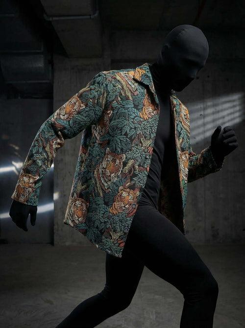 Jungle Royalty Over Shirt – Designer Cotton Over Shirts