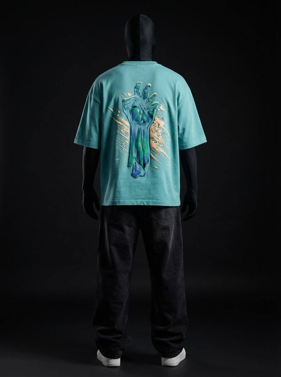 PowerGrip Printed Oversize Tee