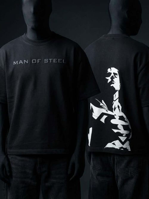 Superman Printed Oversized Tee