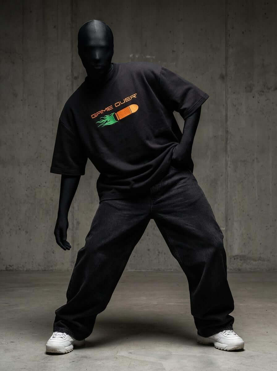 Last Wish Printed Oversize Tee