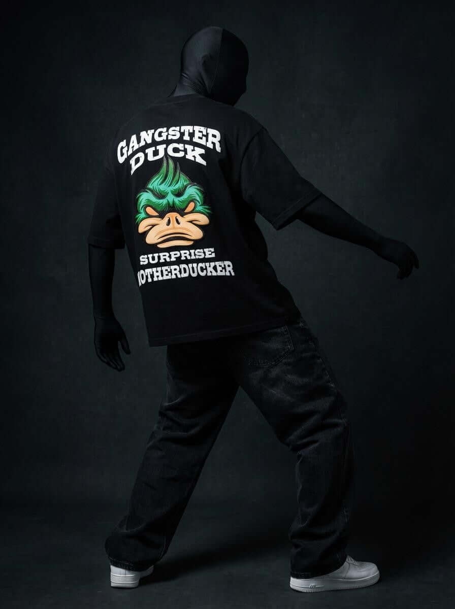 Gangster Duck Cotton Oversize Tee