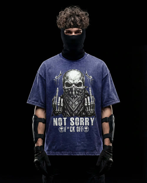 NEURAL BREACH // PSYCHO-SYNC ACID WASH TEE