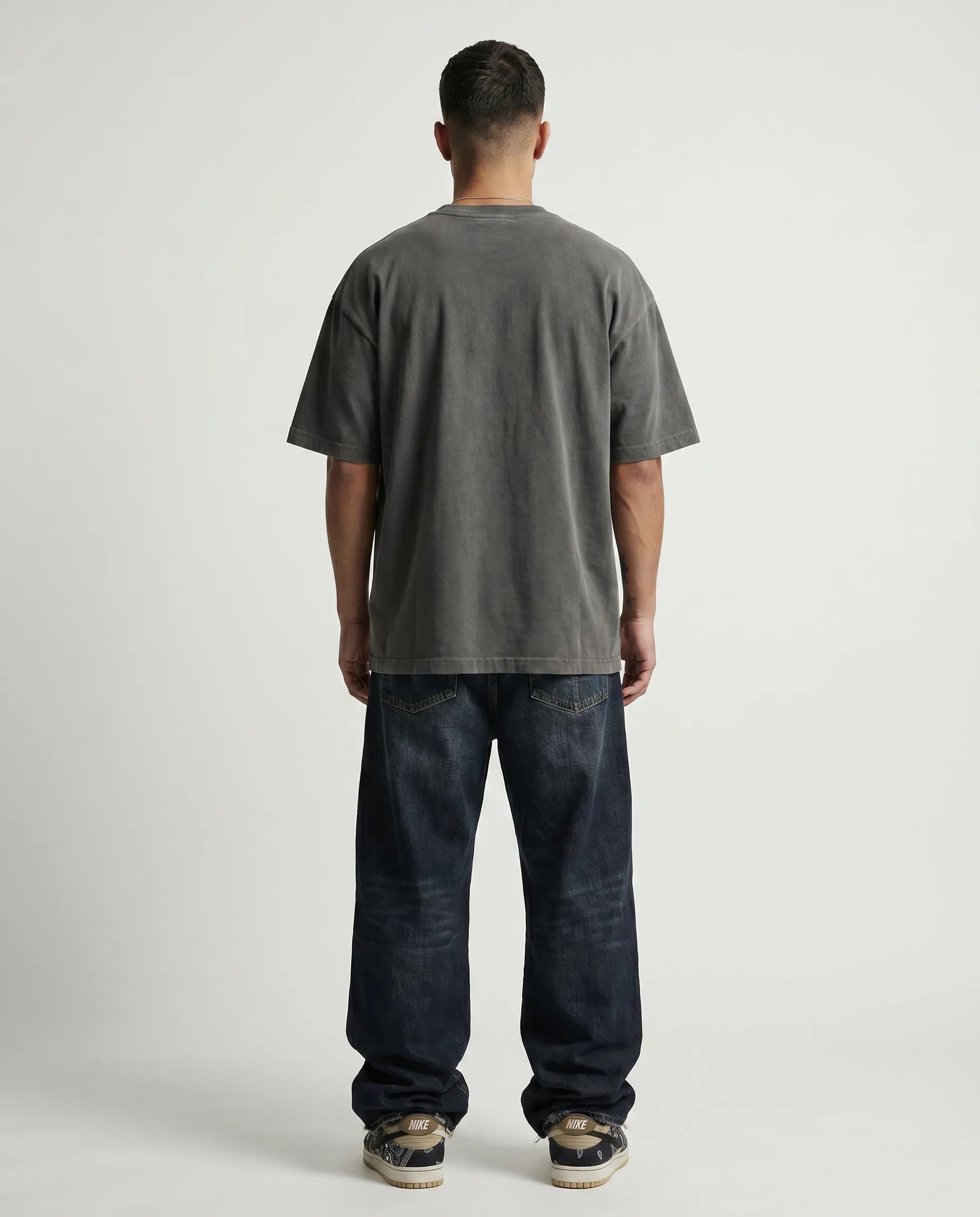 Oversized Heavyweight T-Shirt - Grey CLAZZEY