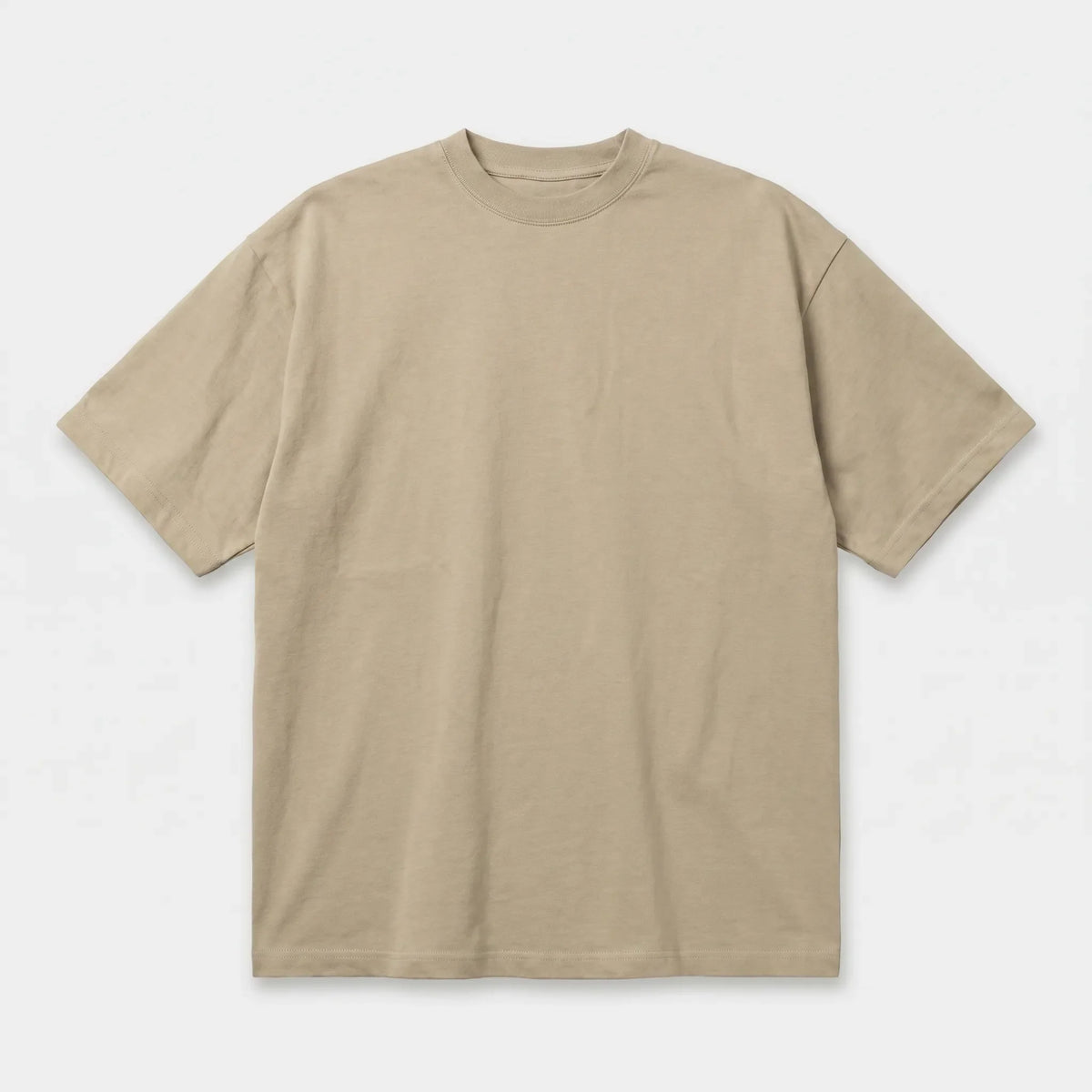 Oversized Heavyweight T-Shirt - Beige