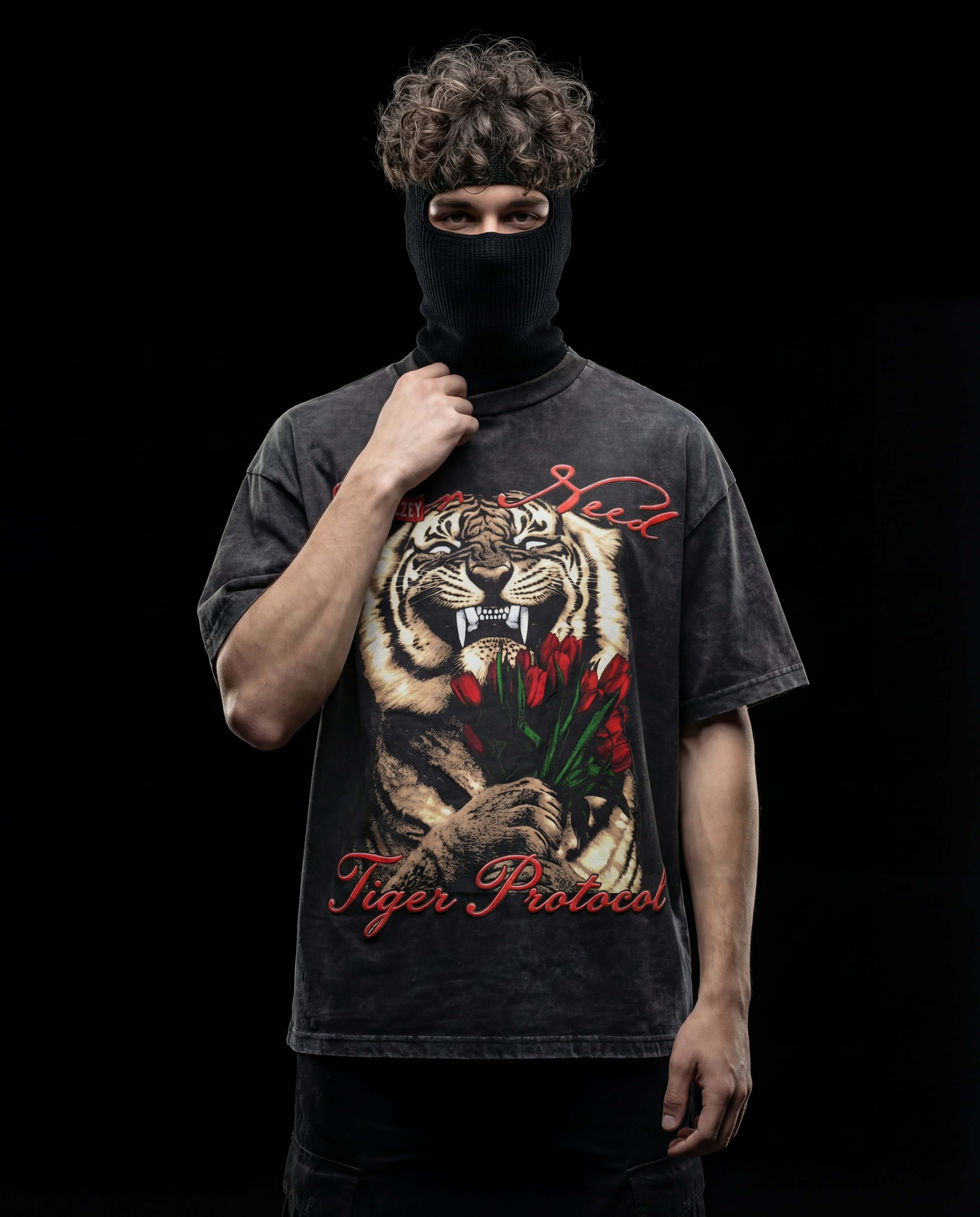 SYSTEM OVERRIDE // PHANTOM PROTOCOL ACID WASH TEE