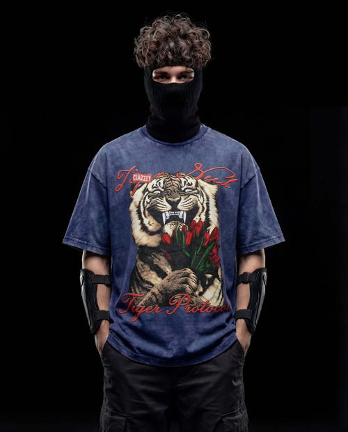 SYSTEM OVERRIDE // PHANTOM PROTOCOL ACID WASH TEE
