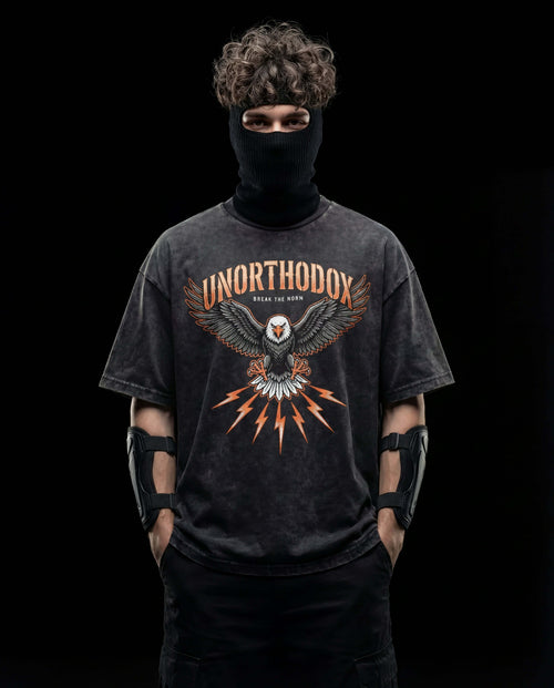 TERRA GRIP // GLOBAL DOMINION ACID WASH TEE