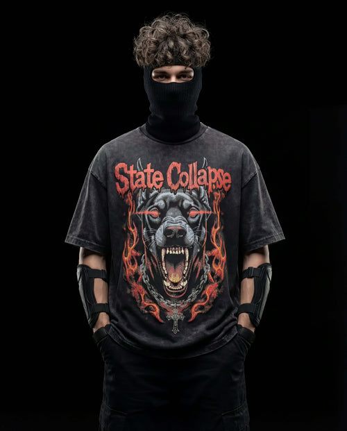 FINAL SEQUENCE // GHOST PROTOCOL ACID WASH TEE