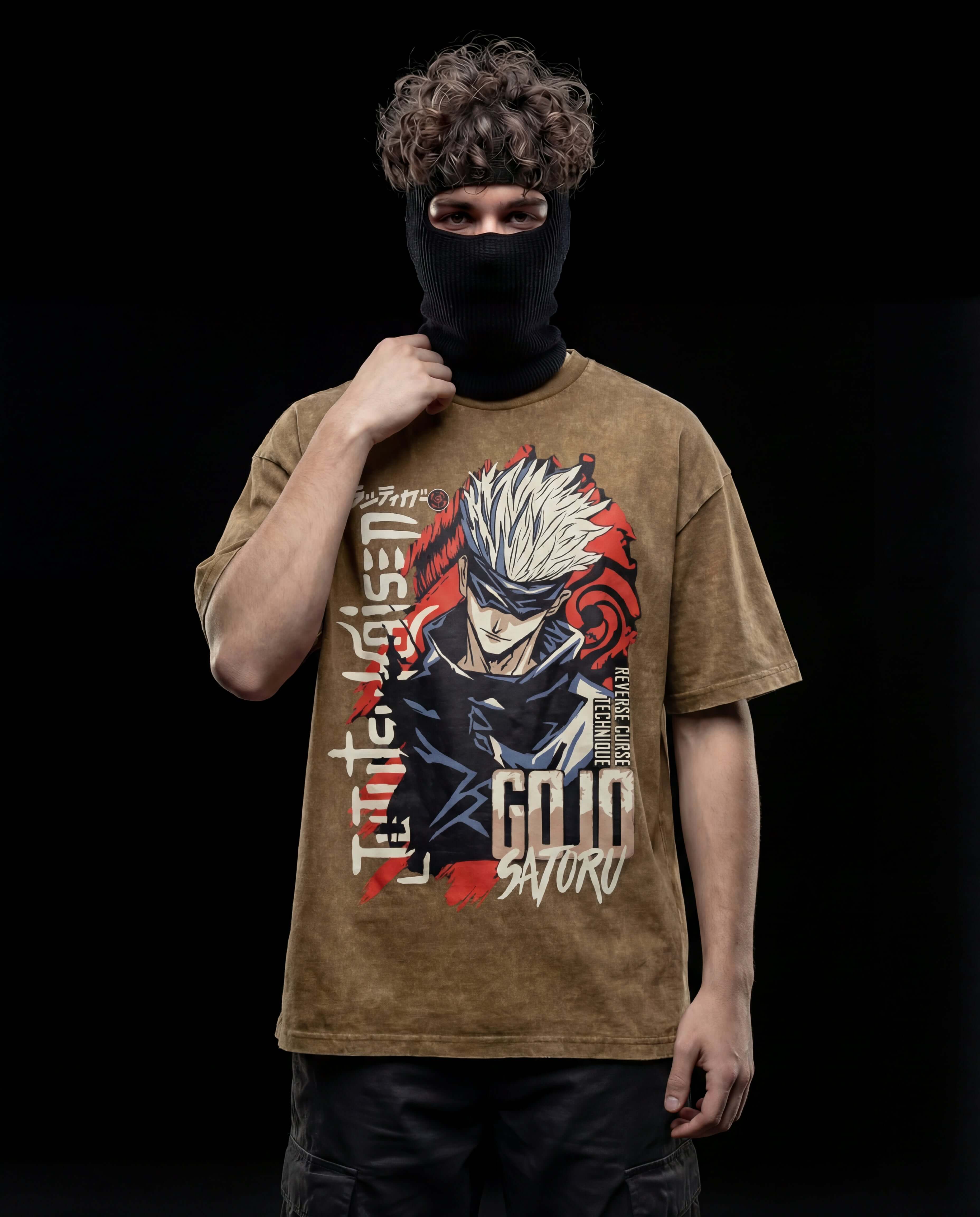 VOIDSTAR // SILENCE PROTOCOL ACID WASH TEE