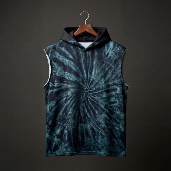 Stormcore Spiral Sleeveless Oversized Hoodie