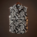 Graphic Illusion Jacquard Vest