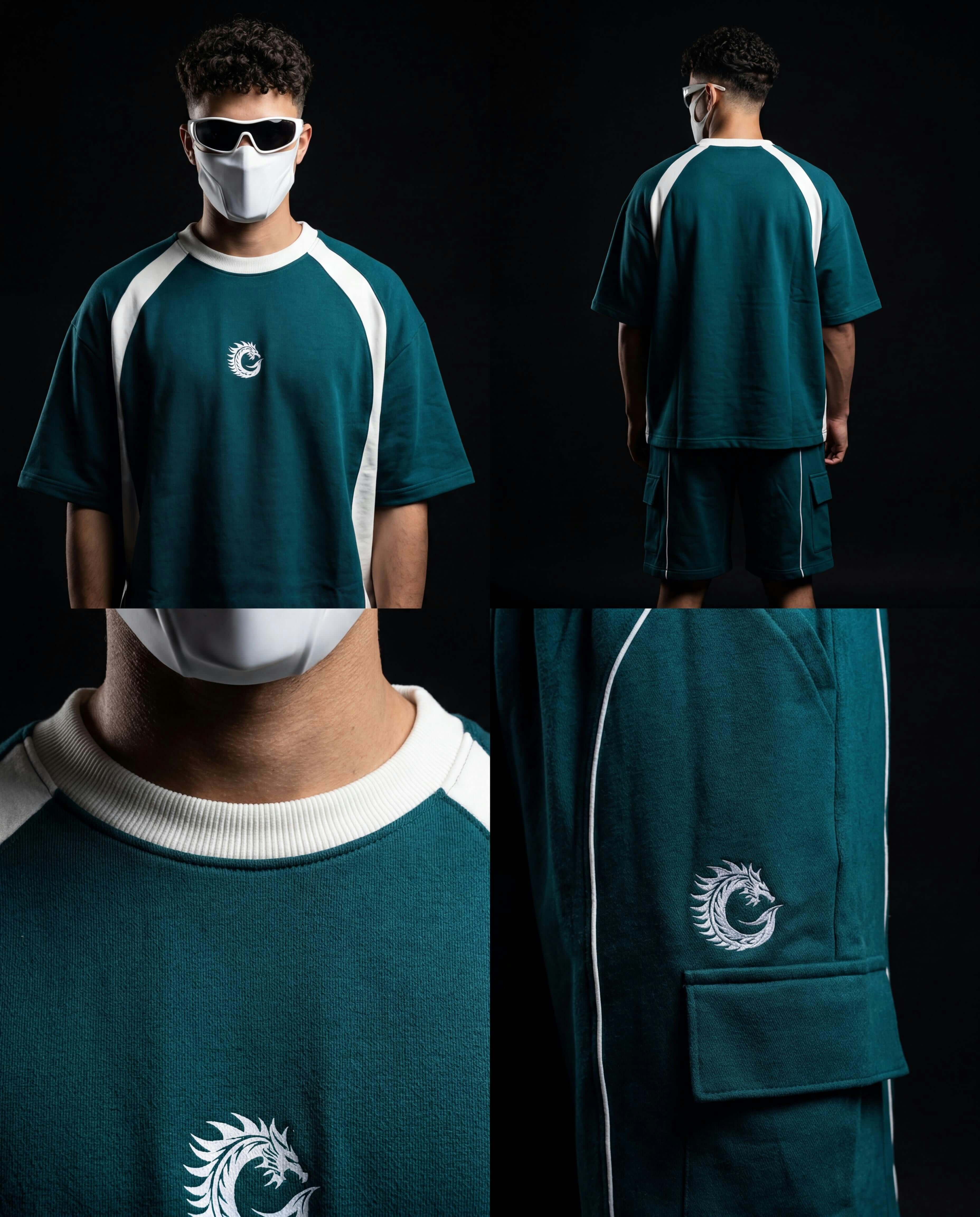Sage Stealth Heavyweight Tech-Terry Co-ord Set