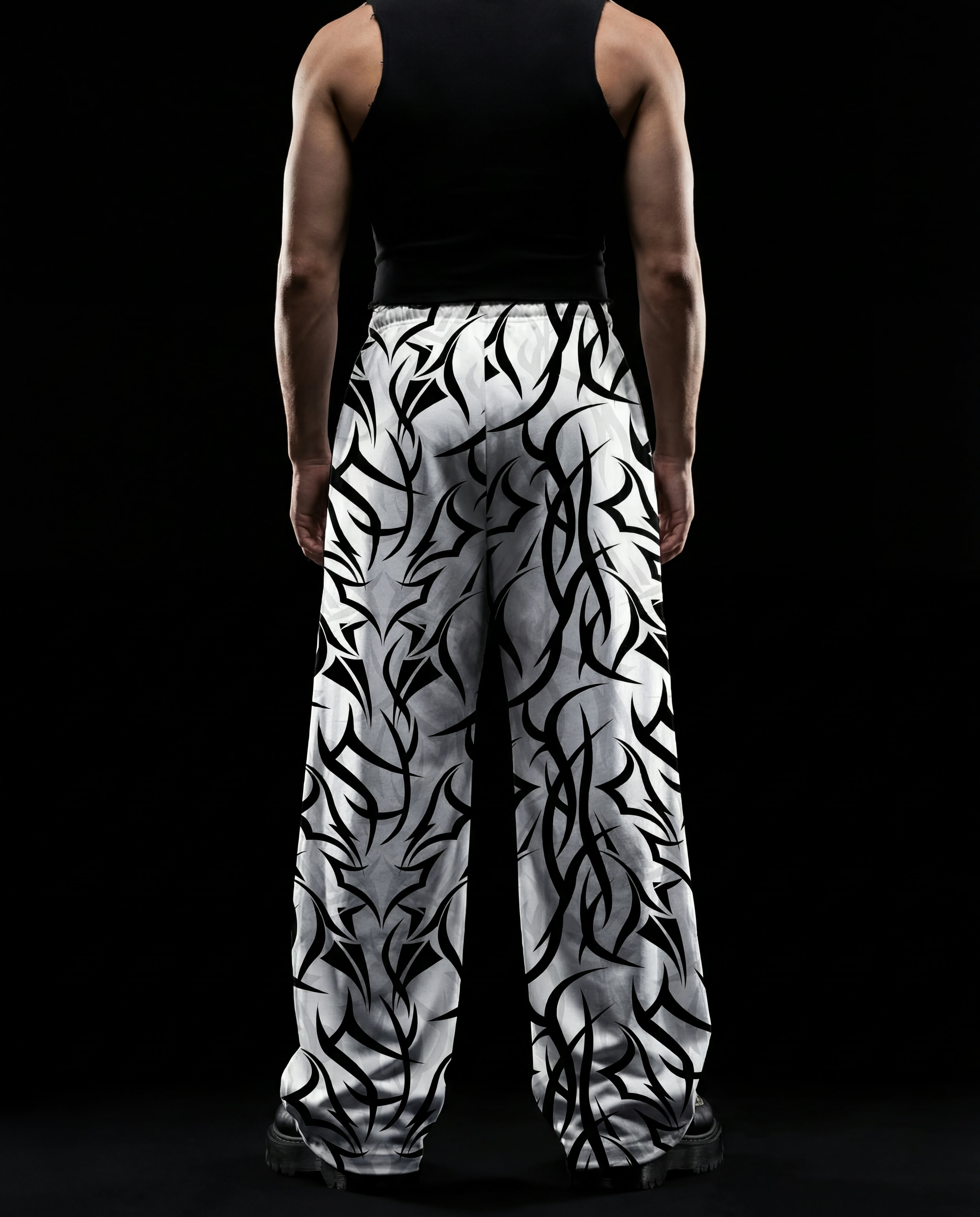 Tribal Edge Printed Baggy Pants