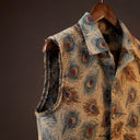 Rajwada Feathers Jacquard Vest