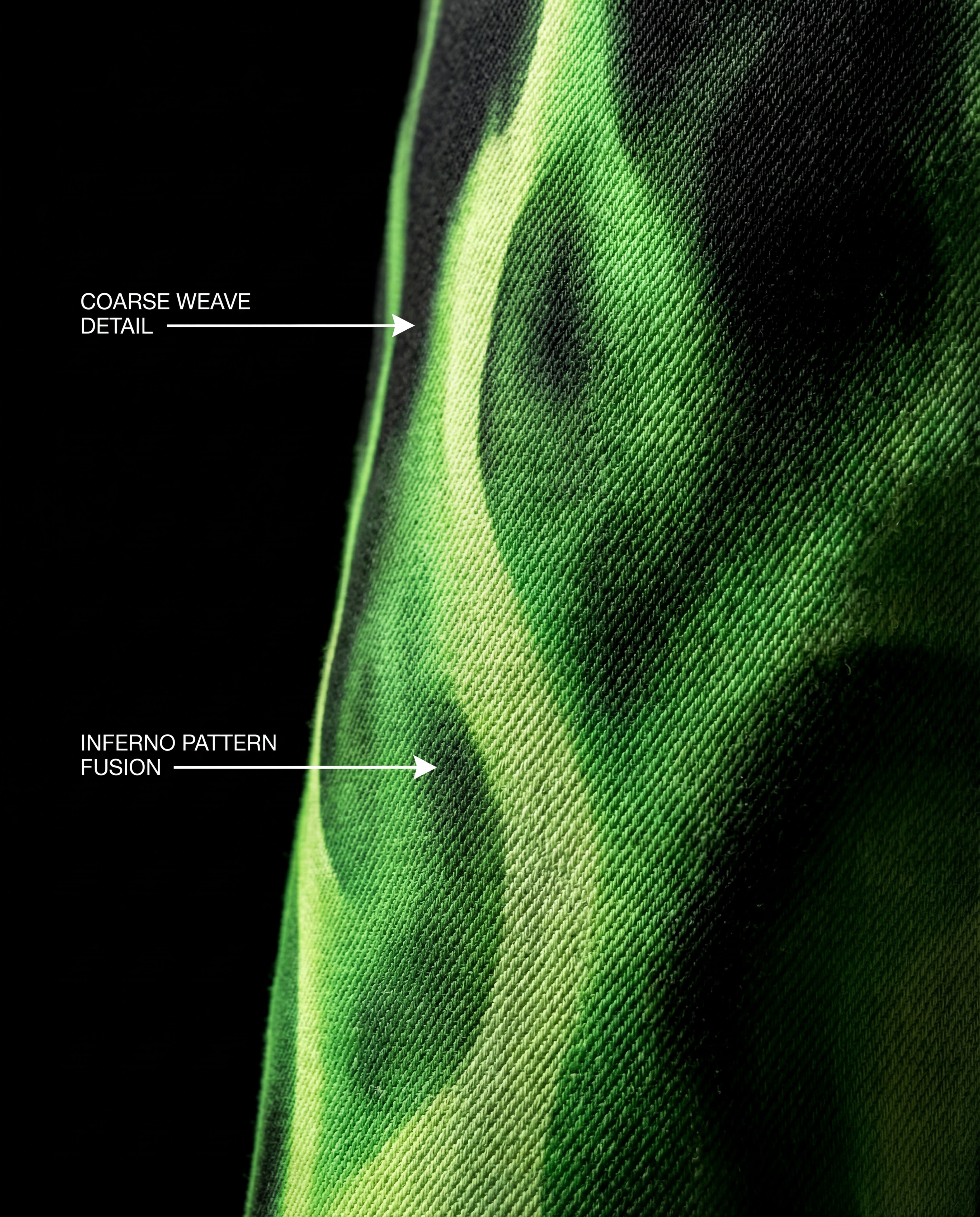 Neon Inferno Printed Baggy Pants