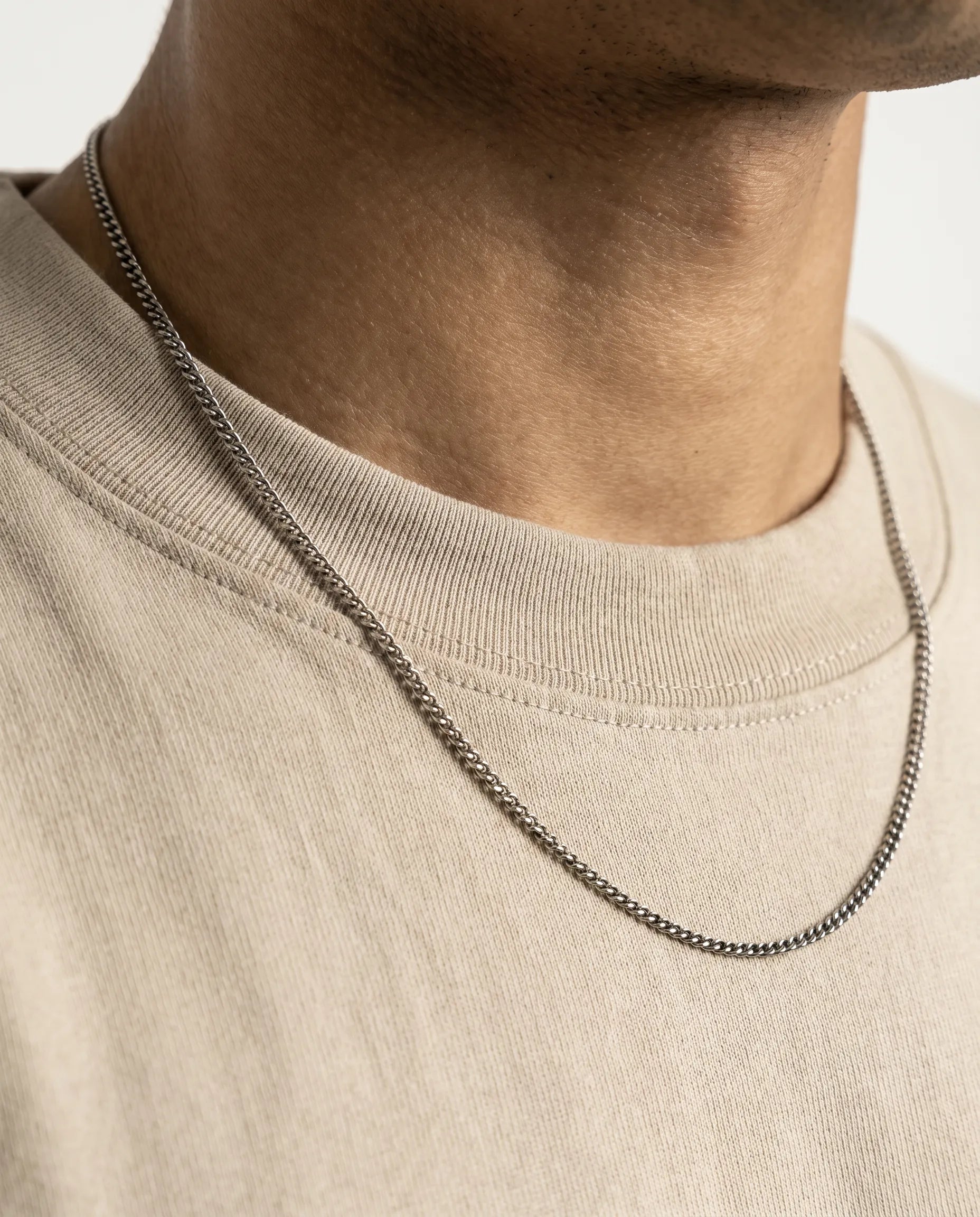 Oversized Heavyweight T-Shirt - Beige CLAZZEY