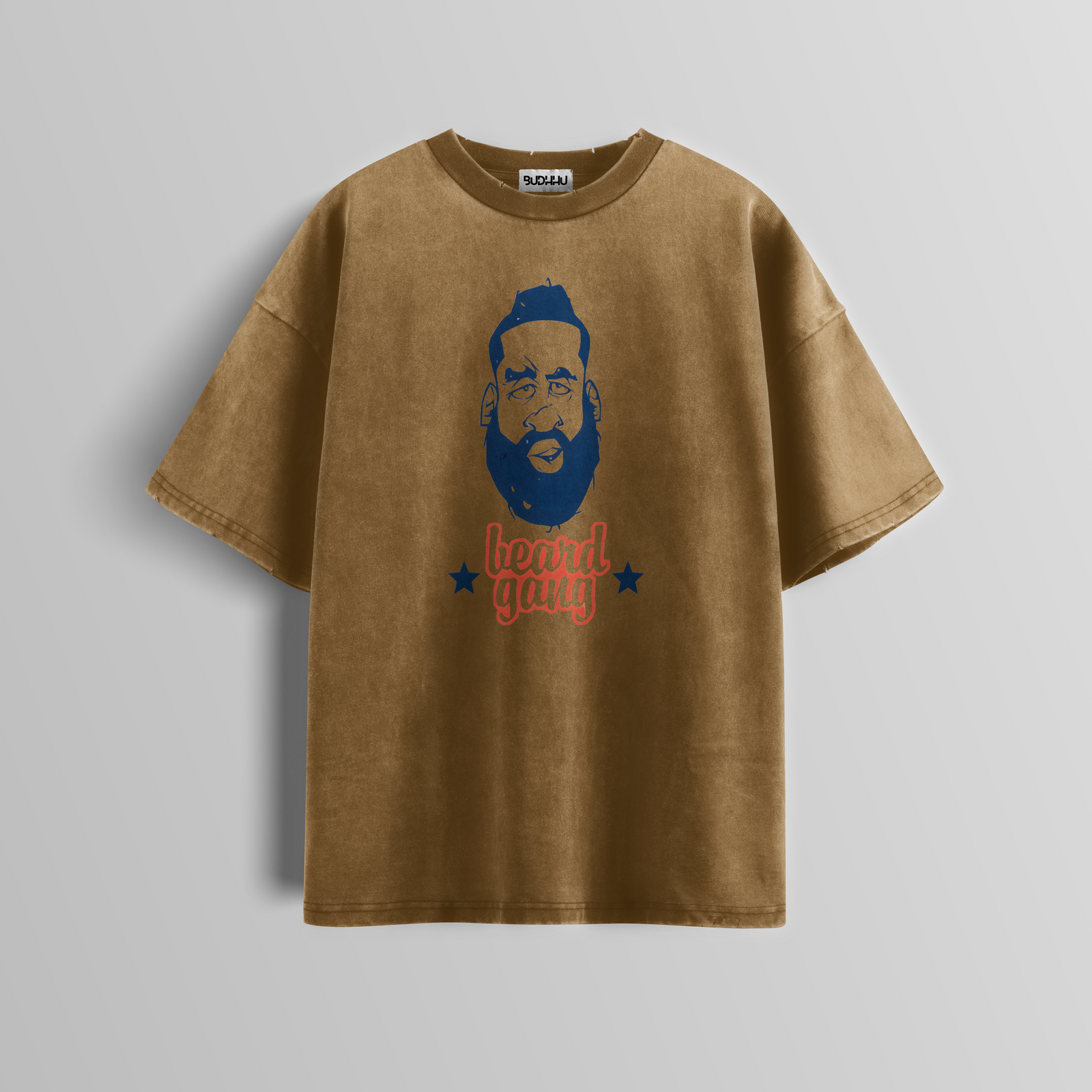 Beard Mafia Acid Wash Tee