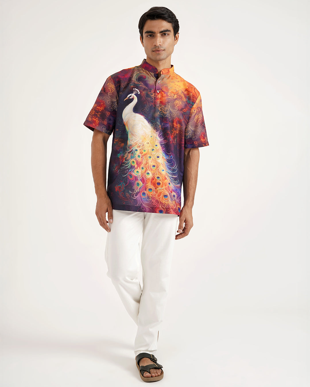 Blue Reverie Short Kurta - CLAZZEY