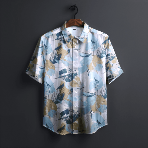 Breezy Bloom Shirts and Short Set - 100% cotton