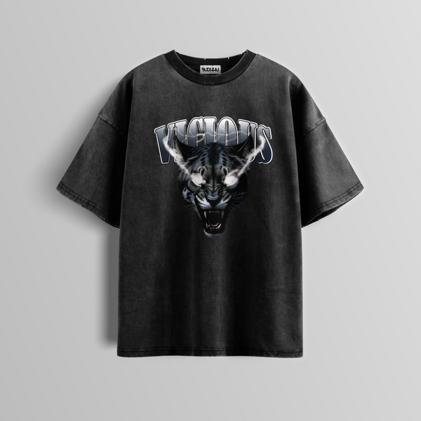 Vicious Instinct Acid Wash Tee