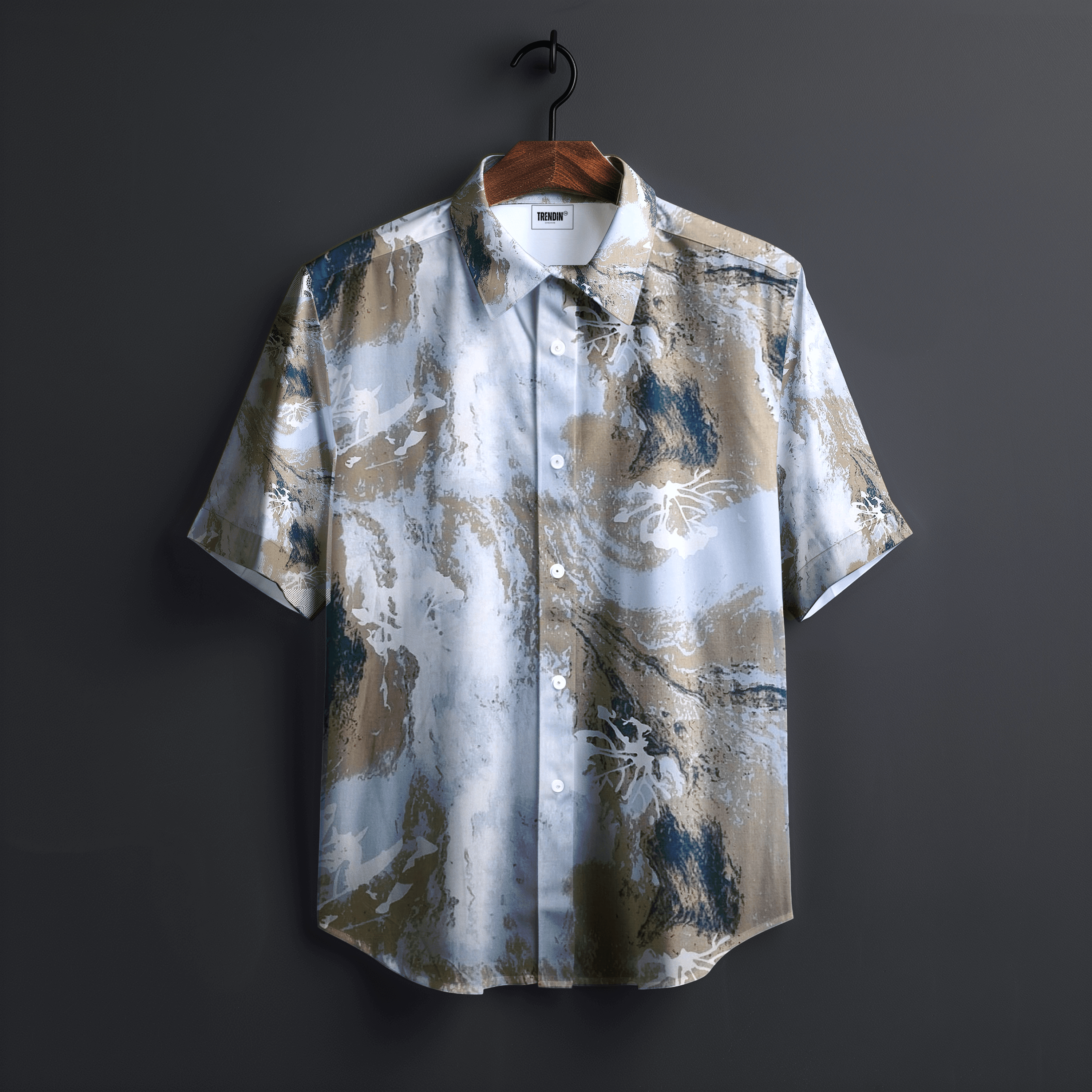 Cloud Burst Shirts and Short Set | 100% cotton