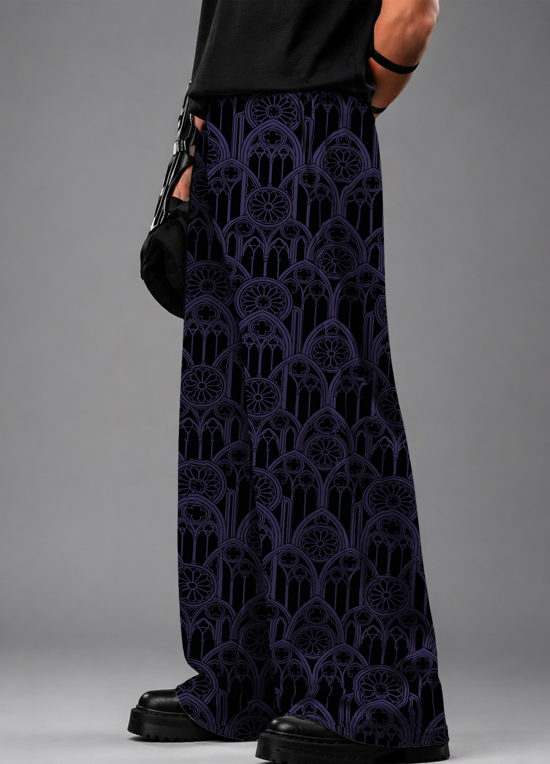 Midnight Cathedral Baggy Pants