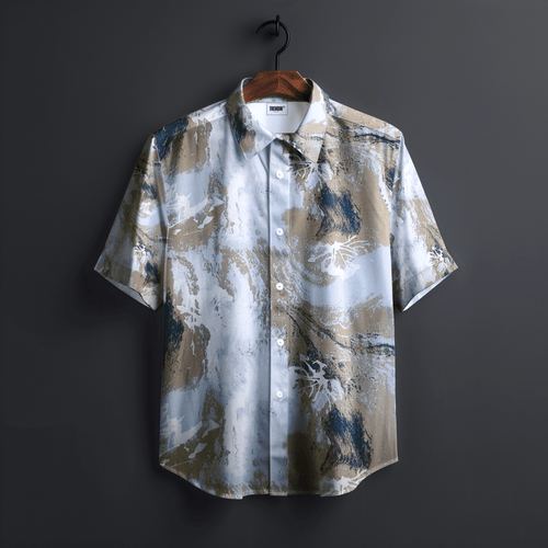 Cloud Burst Shirts and Short Set - 100% cotton