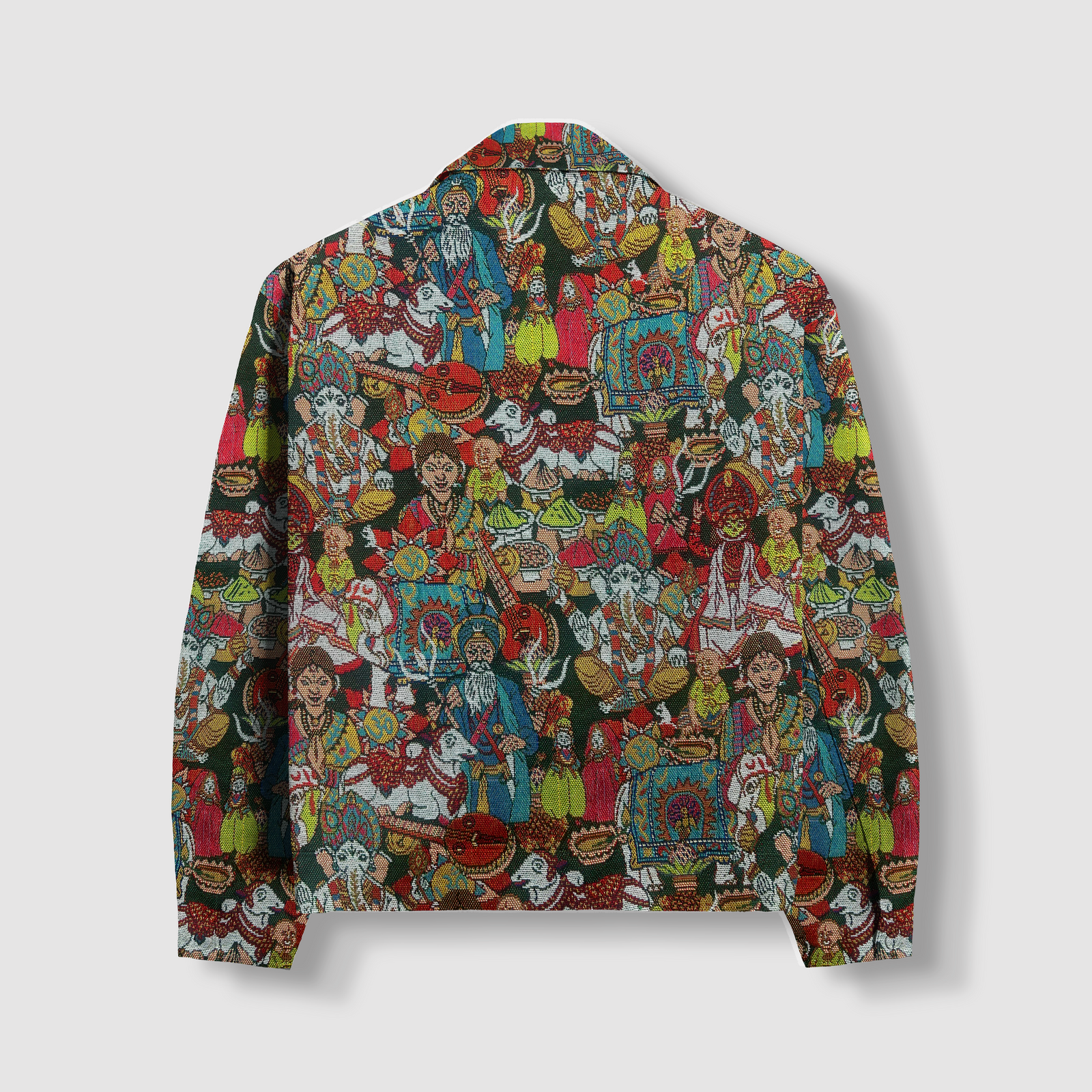 Cultural Canvas Shacket