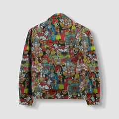 Cultural Canvas Shacket