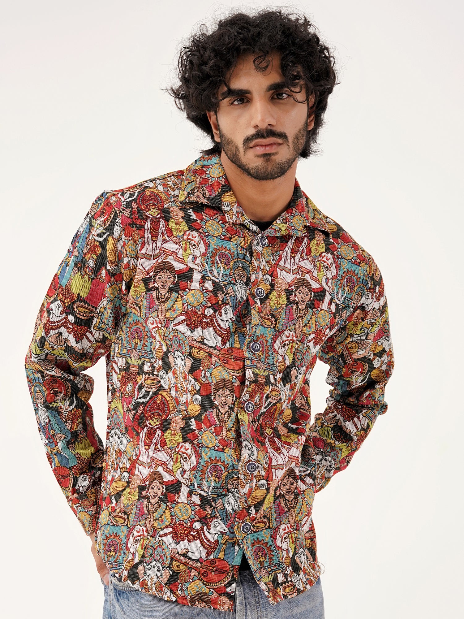 Cultural Canvas Shacket – A Smart Casual Layer