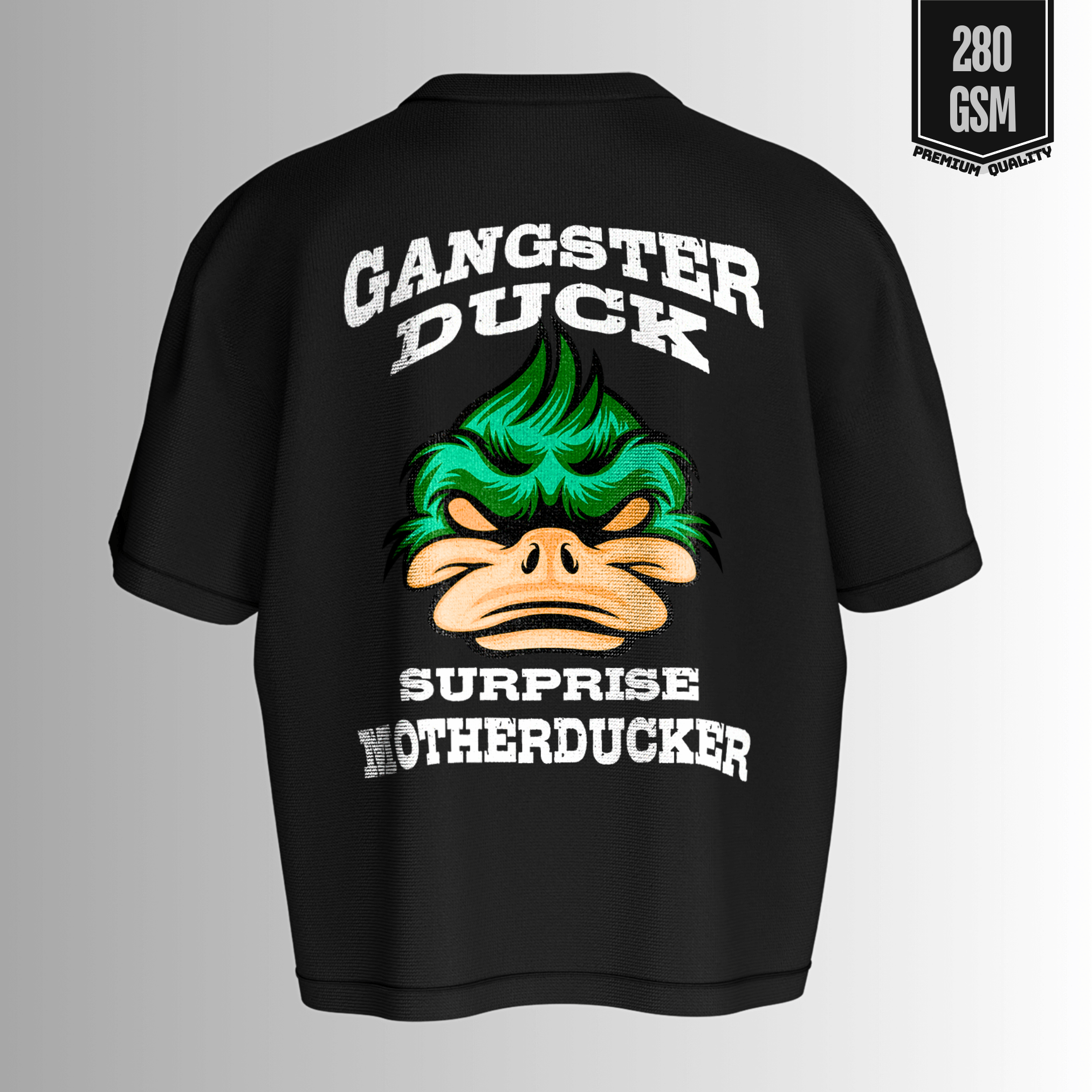 Gangster Duck Cotton Oversize Tee