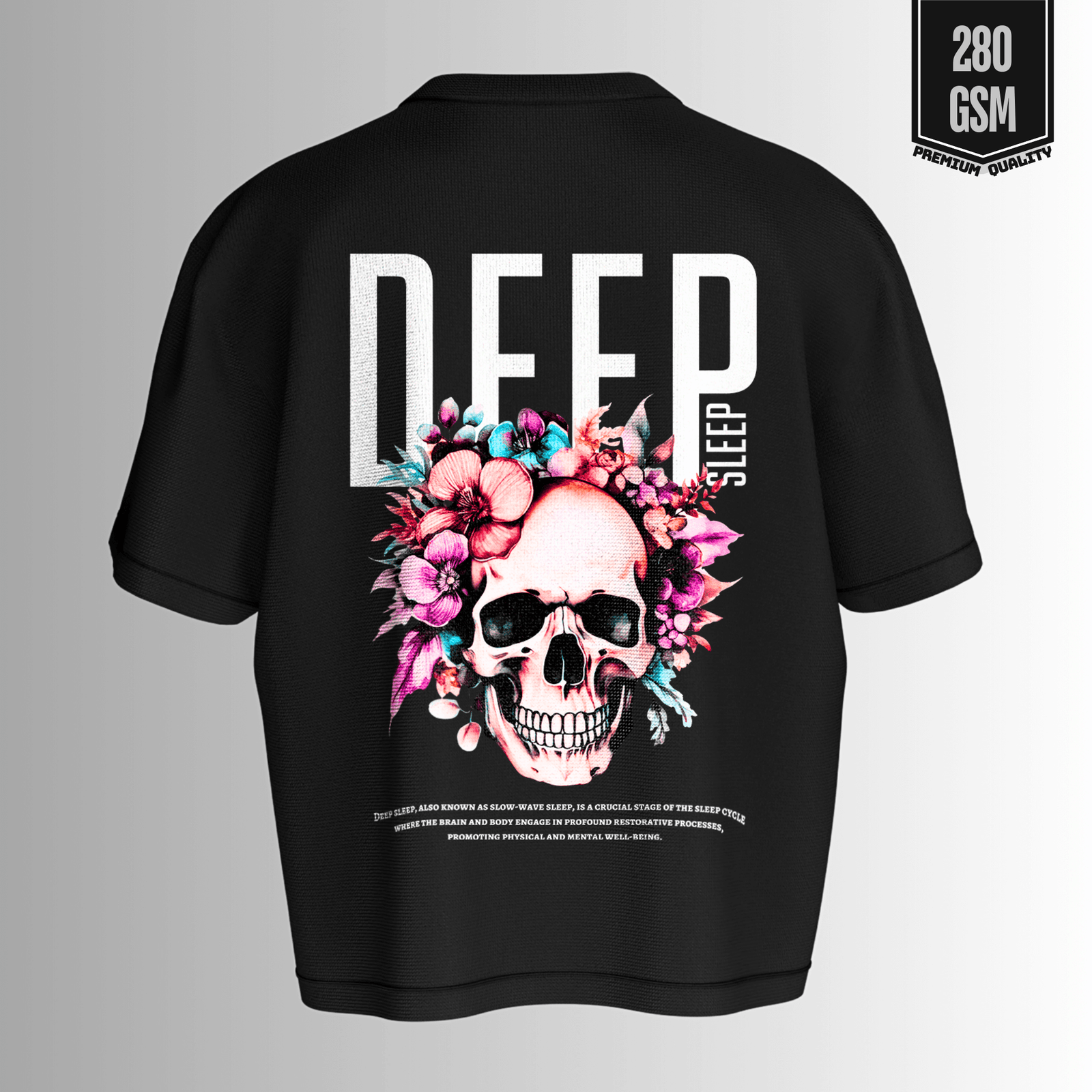 DEEP Oversize Printed Tee