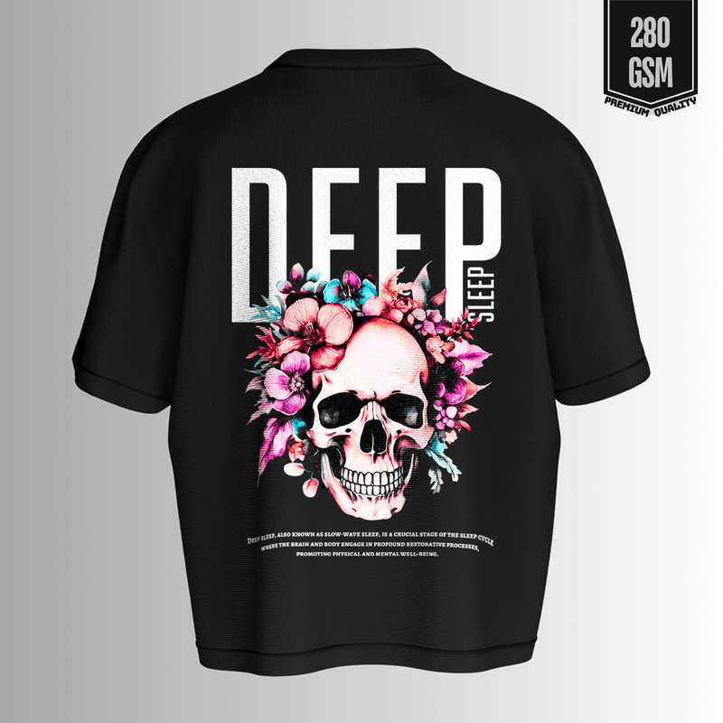 DEEP Oversize Printed Tee