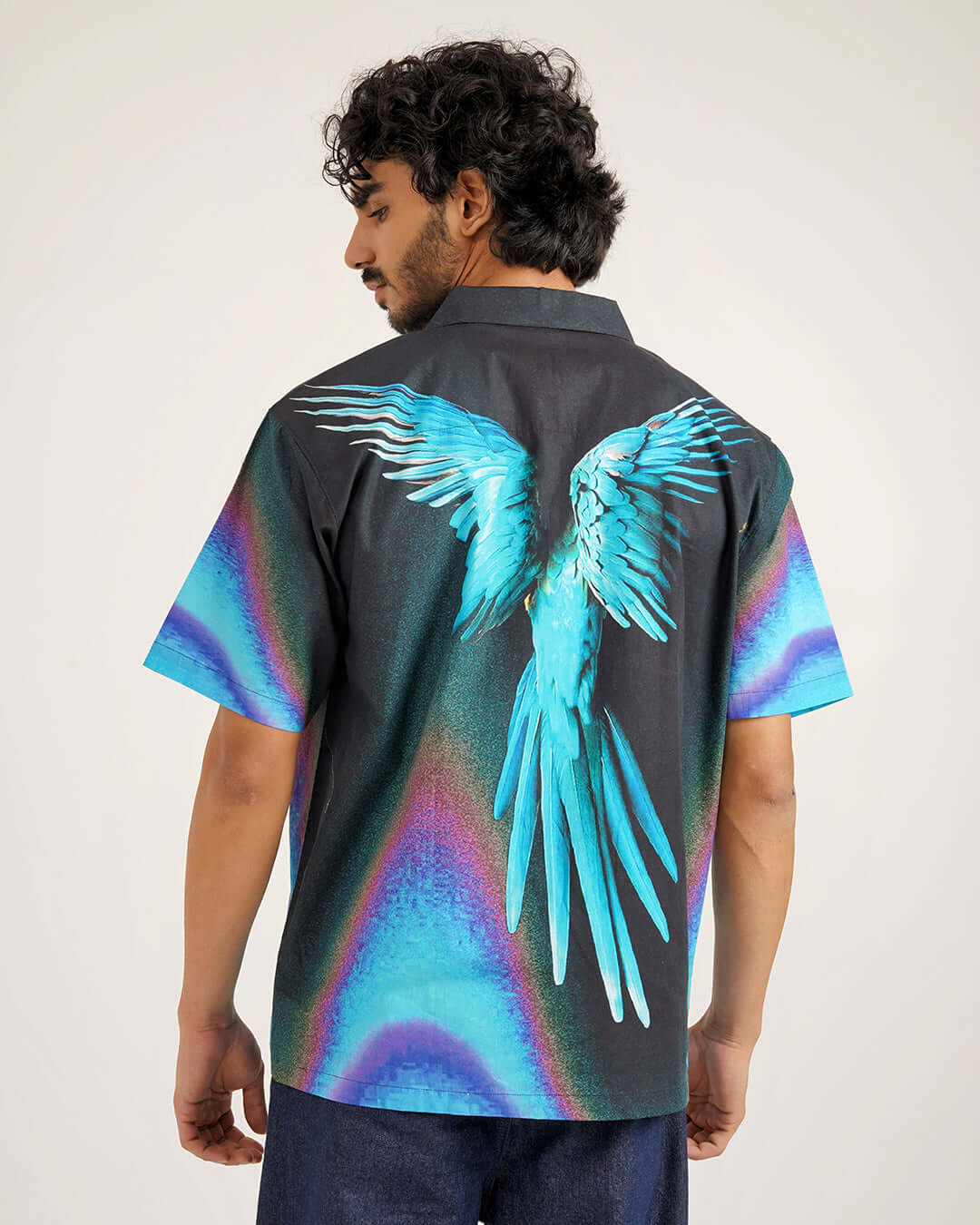 Wings of Freedom Cotton Shirt – Designer Printed Shirt