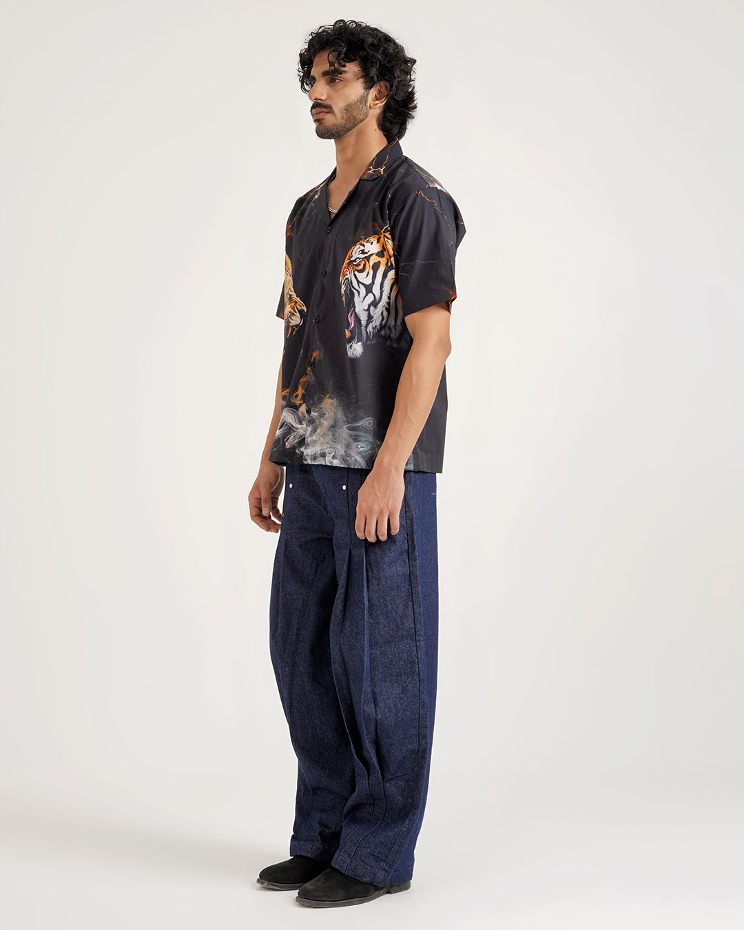 Alpha Inferno Cotton Shirt – Designer Printed Shirt
