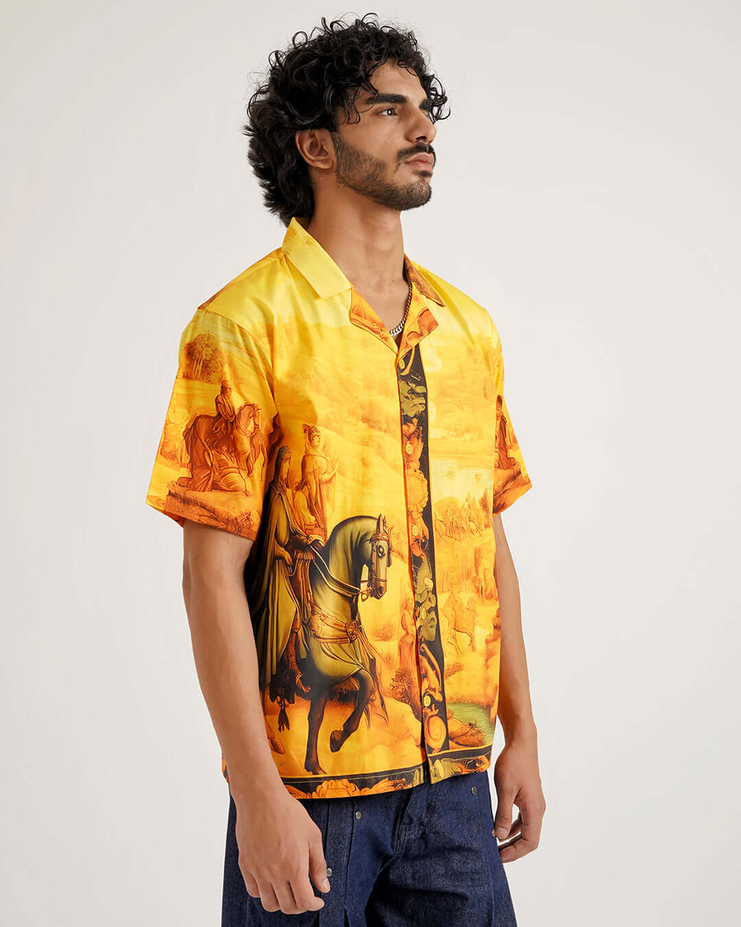 Golden Odyssey Cotton Shirt – Premium Shirt for Men