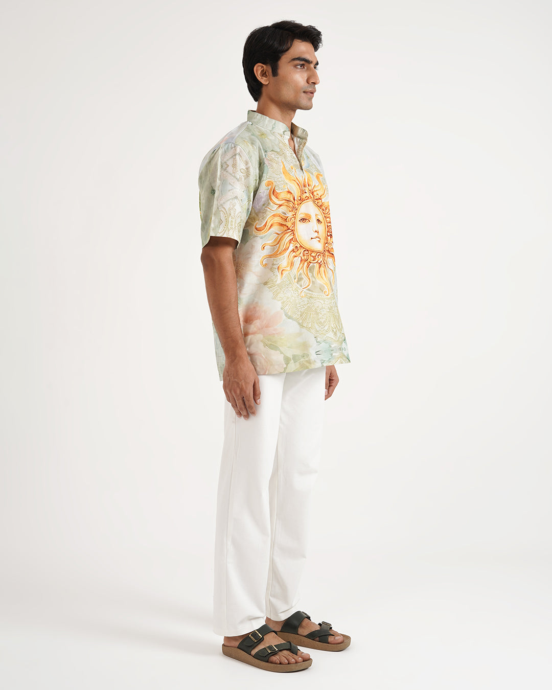 White Heat Short Kurta