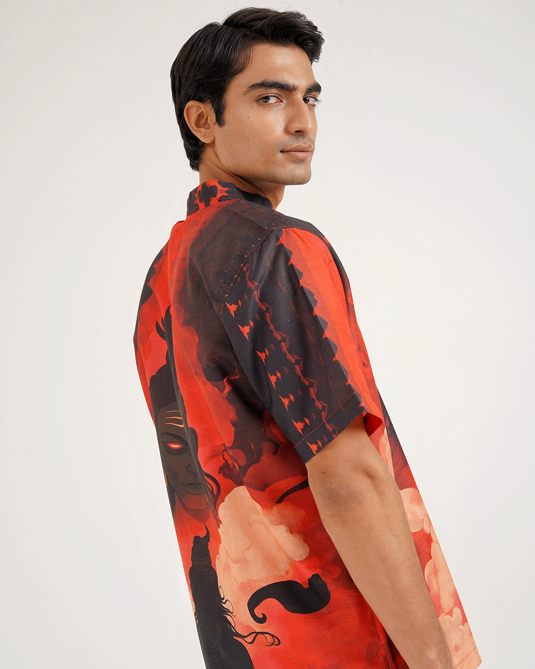 Mahakaal Short Kurta - 100% Cotton