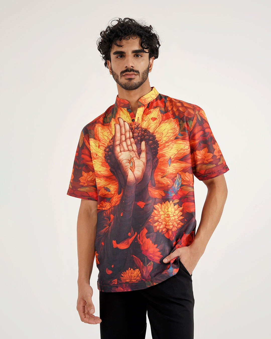 Sunflower Touch Short Kurta