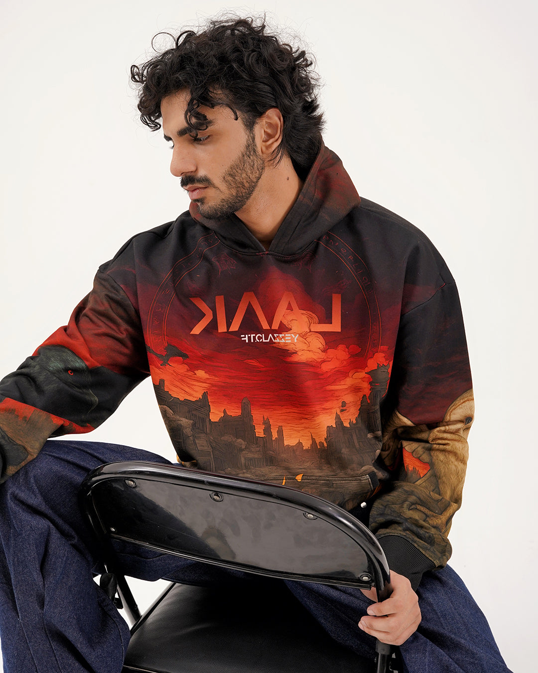 KAAL Dark Age Hoodie – Mythic Streetwear Print