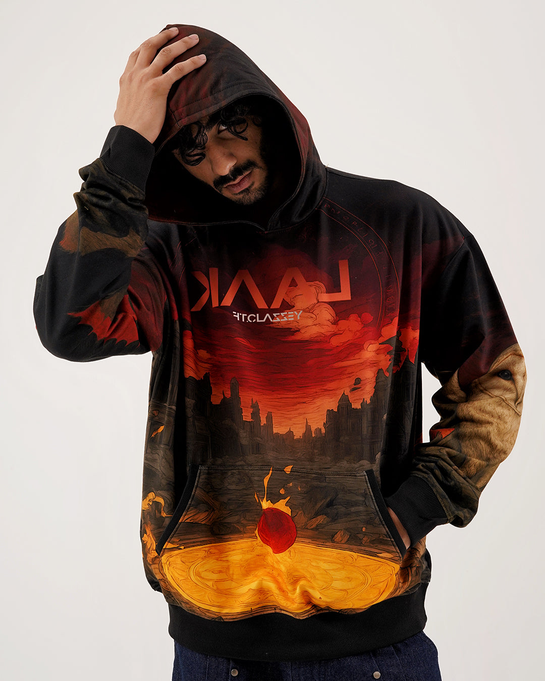 KAAL Dark Age Hoodie – Mythic Streetwear Print