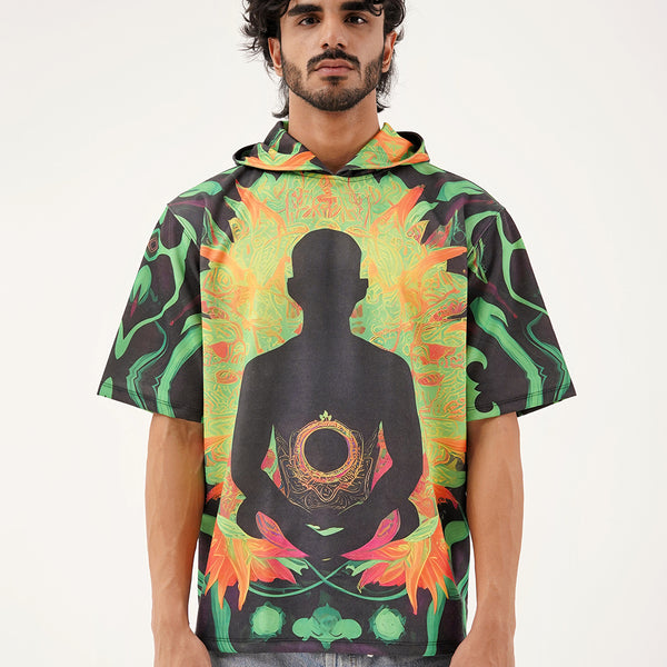 Meditate Mode: ON Oversized Hoodie